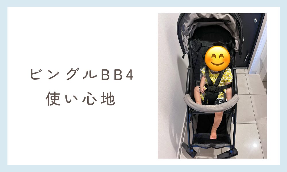 ピジョンビングルBB4の使い心地